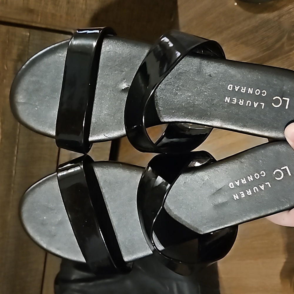Dressy Black Sandals